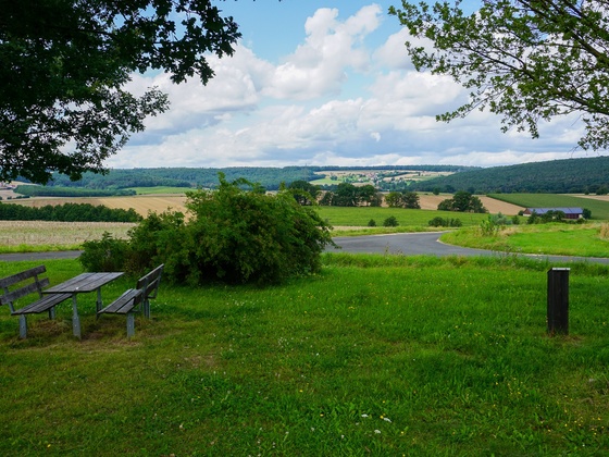 Rastmöglichkeit außerhalb Untermerzbach