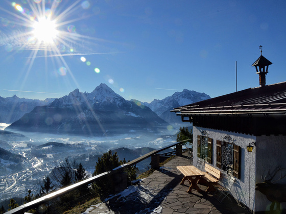 Die Paulshütte hoch über Berchtesgaden
