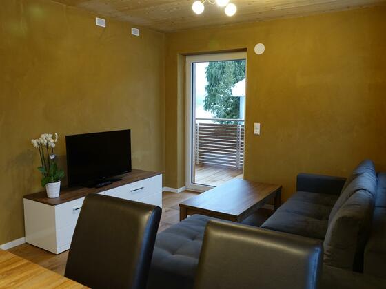 Ferienwohnung Nebelhorn - Wohnzimmer