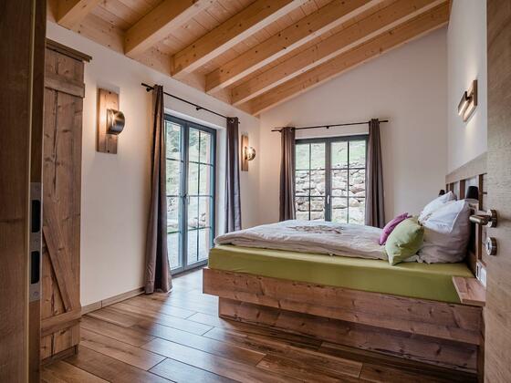 Schlafzimmer Chalet &quot;Gipfel Glück&quot;