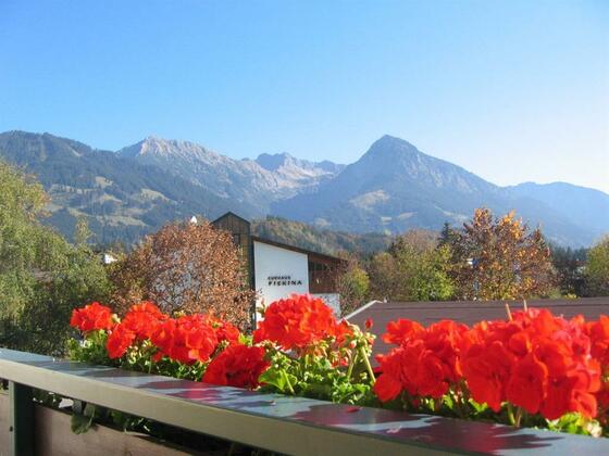 Bergblick vom Südbalkon