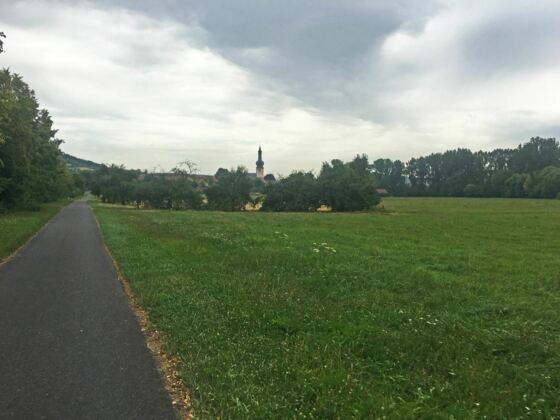 Radweg vor Werbach