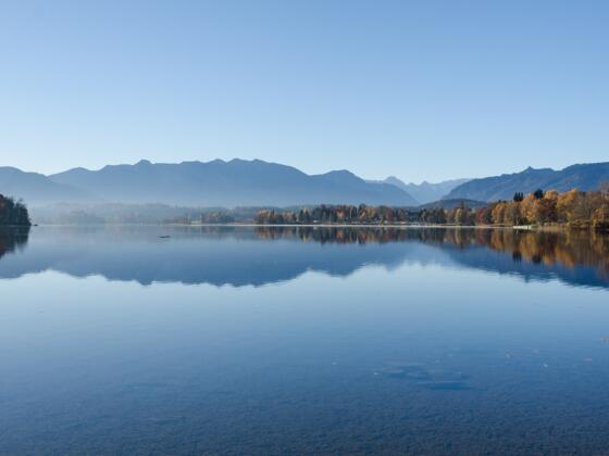 Radtour - Blaues Land - Blick auf den Staffelsee