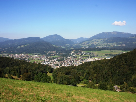 Aussicht nach Oberalm