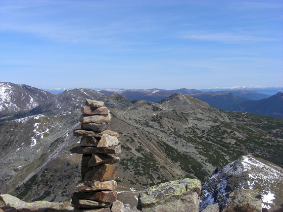 Rundumsicht am Königstuhl 2336m. Z19
