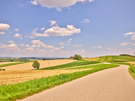 Ausblick auf der Tour
