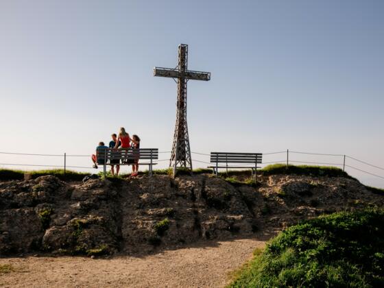 Gipfelkreuz auf dem Hochgrat