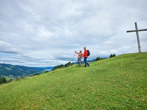 Panoramablick am Hündle