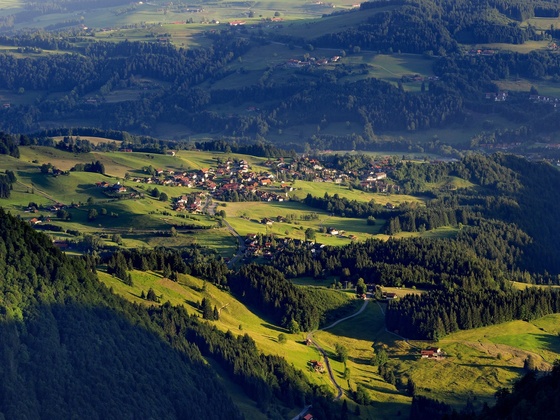 Ausblick vom Hochgrat