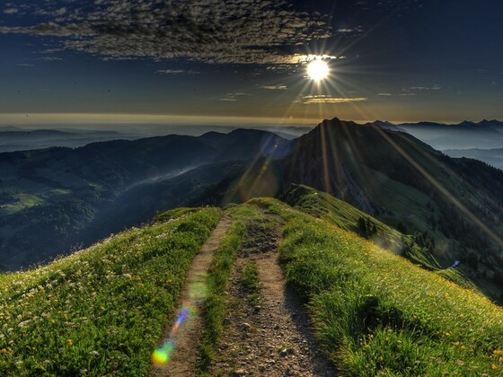 Sonnenaufgang am Hochgrat