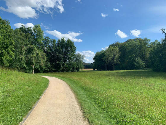 Im Schlosspark Rosenau
