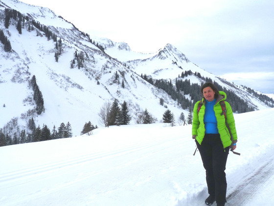 Winterwandern in den Alpen