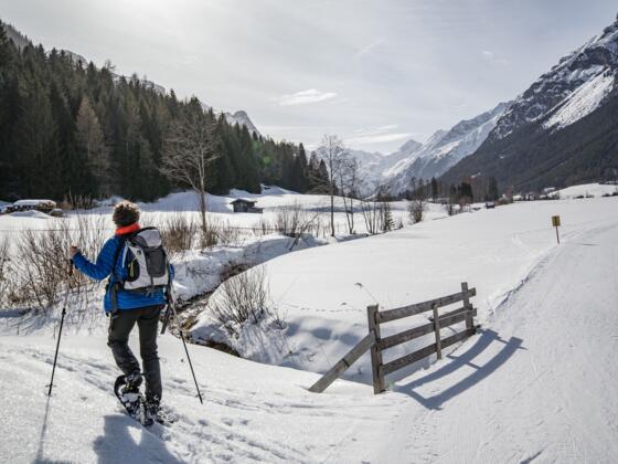 Start der Wanderung hinter dem Liftstüberl