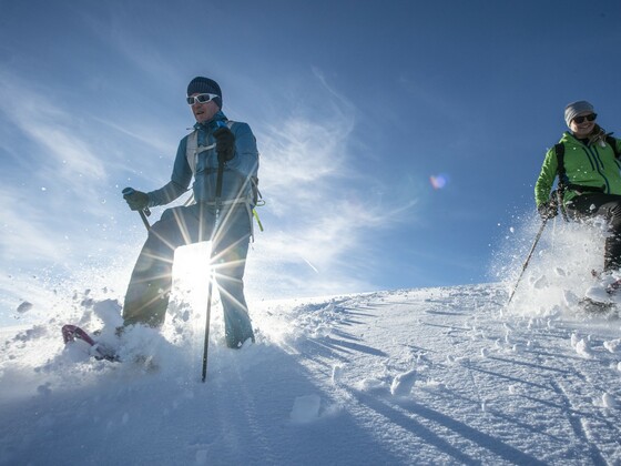 Schneeschuhtour in Oberstaufen