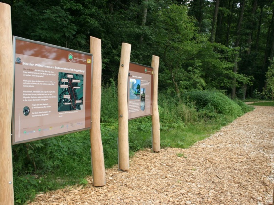 Starttafel des Bodenerlenispfades