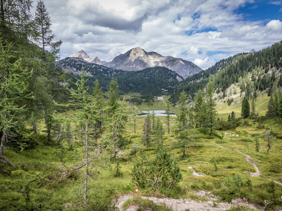 Letzte Meter zum Funtensee