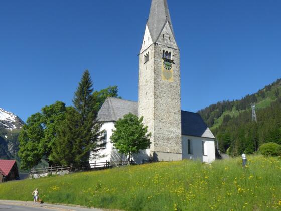 Kirche in Mittelberg