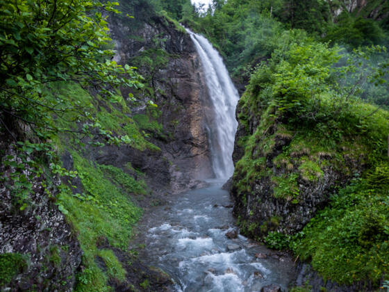 Stuibenfall auf dem Weg zur Käseralpe.