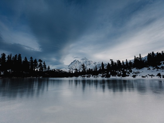 Winterstimmung am See