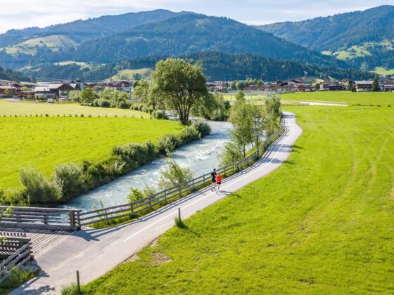 Headerfoto zur Jogging-Transferstrecke von Reitdorf nach Flachau