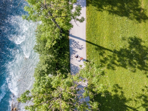 Headerfoto zur Jogging-Transferstrecke von Flachau nach Reitdorf