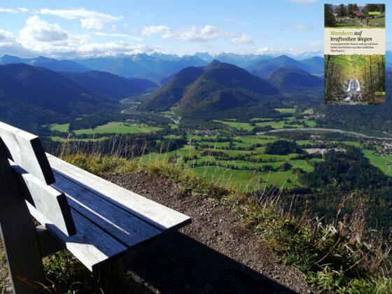 Traumhafter Blick ins südliche Isartal vom Grasleitenstein aus