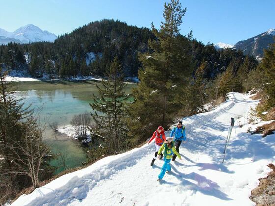 Winterwandern am Lech