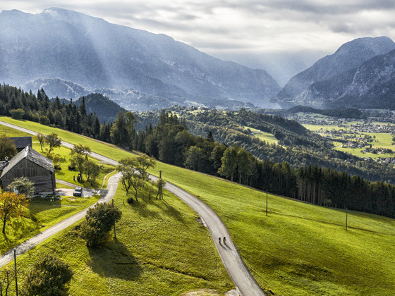 Rennradfahren auf der Hochalpenstraße Predigstuhl