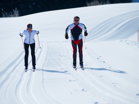 Wintervergnügen auf der Loipe
