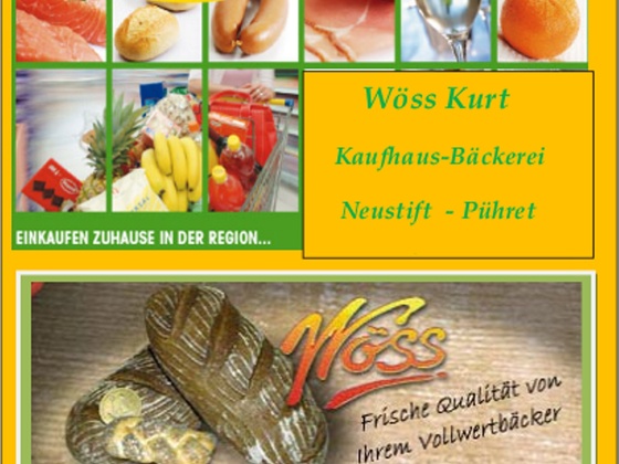 Kaufhaus/Bäckerei Wöß