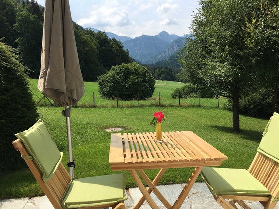 Traumblick von der eigenen Terrasse