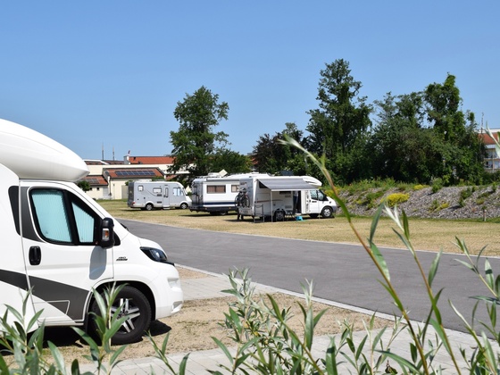 Wohnmobilstellplatz an der Limes-Therme Bad Gögging