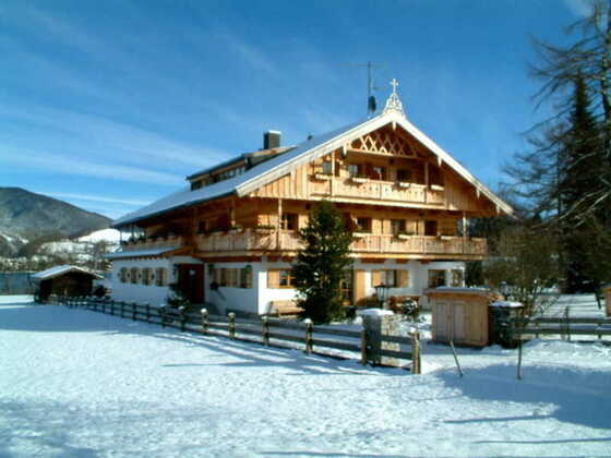 Haus im Winter