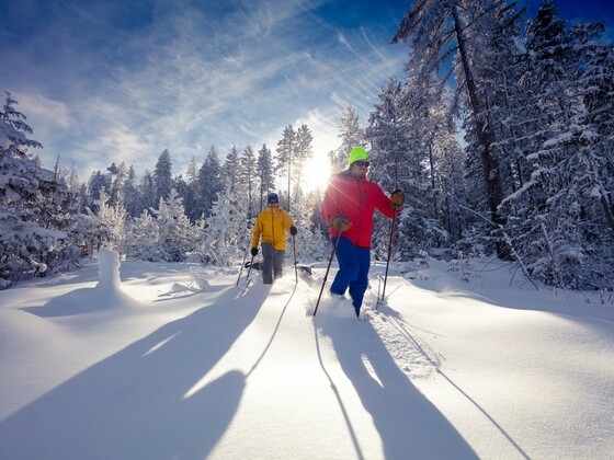 Unterwegs im Winterwunderland Oberstaufen