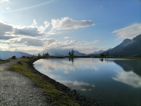 Der Prinzensee auf der Natrun