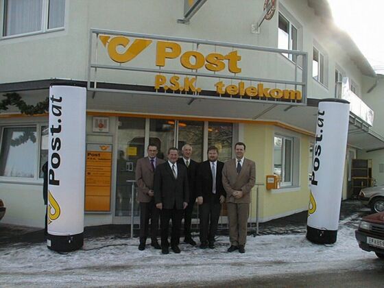 Eröffnung Postamt 2001
