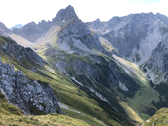 Blick auf die Zimba