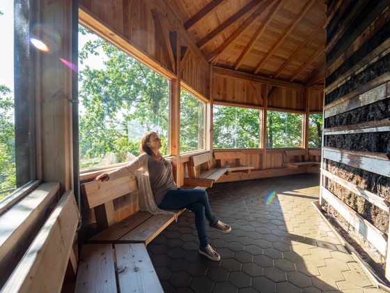 Herzklopfenrunde - Gradierwerk im Kneippgarten