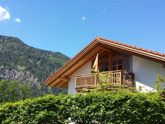 im Sommer mit Blick auf Seeberg