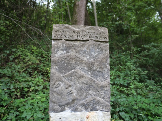 Wenn ein Mensch glaubt am Ziel zu sein, steht er erst am Anfang