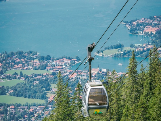 Wallbergbahn mit Seeblick