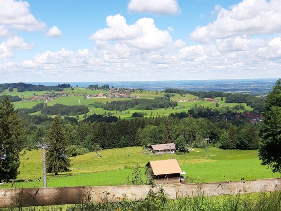 Samerberg Weg zur Mittelstation