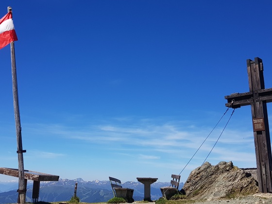Gipfelkreuz am Hundstein