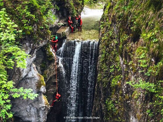 Canyoning am Wilden Kaiser