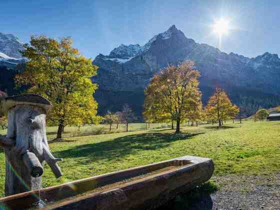 Naturdenkmal Ahornboden - Sieger bei 9 Plätze - 9 Schätze