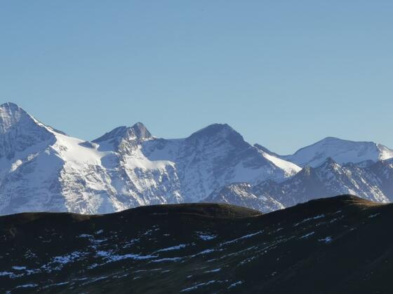 Aussicht auf die Hohen Tauern
