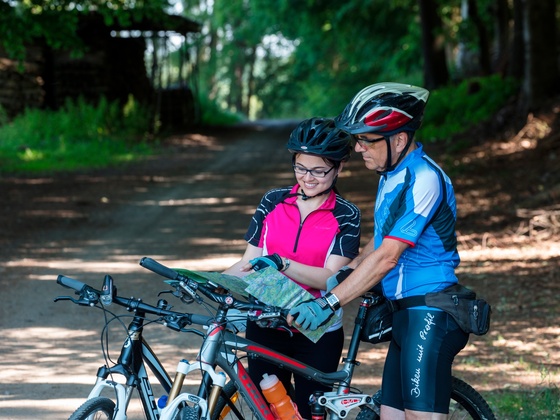 Radfahren durch den Spessart