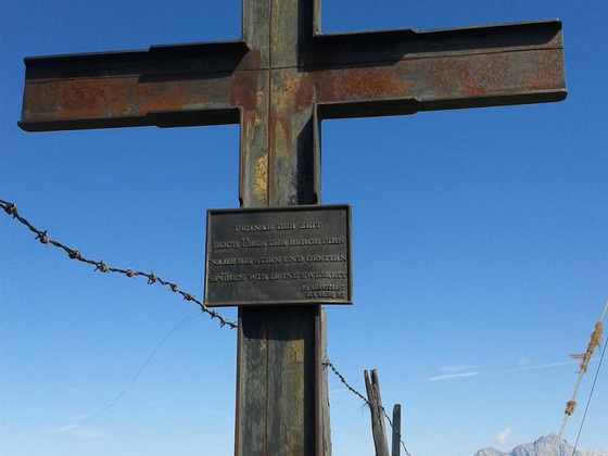 Gipfelkreuz Langegg