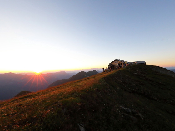 Sonnenuntergang am Gamskarkogel