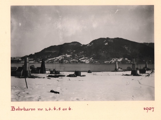 Bohrtürme 1,3,4,5,6 aus dem Jahr 1907